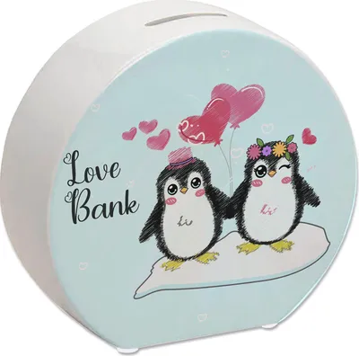Produktbild von Pinguin Love Bank Spardose
