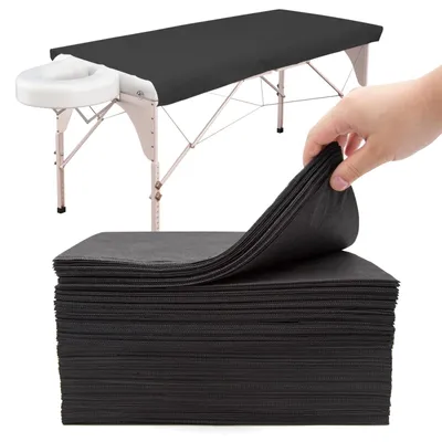 Produktbild von Set aus 50 Einwegdecken für Massagetische