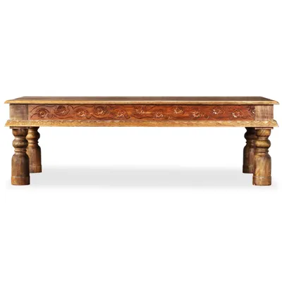 Immagine prodotto di vidaXL Tavolino in legno massiccio di mango acacia 110x60x38 cm
