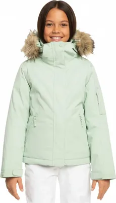 Zdjęcie produktu dla Dziewczęca kurtka narciarska Roxy Meade GREEN z membraną 10K 140