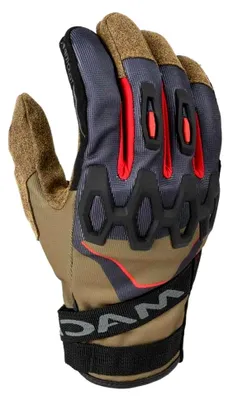 Produktbild von Zairona Motorradhandschuhe in Taupe/Schwarz für Damen