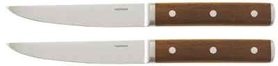Imagen del producto de Sambonet Sirloin Edelstahl/Ahorn Set 2 Steakmesser S0159-S00548-52578WA1
