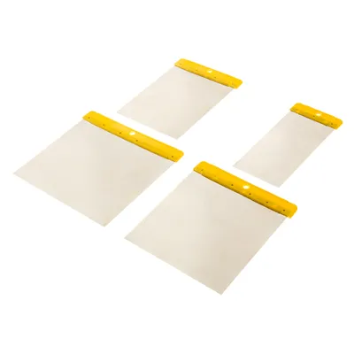 Produktbild von TOPEX Spachtel Set 4 teiliger Spachtelsatz 50 80 100 120 mm Japanspachtel INOX