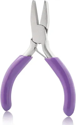 Produktbild von Flachzange Mini, 7,5 cm, Präzisionszange für Schmuckherstellung