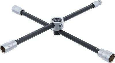Immagine prodotto di Chiave per ruote con snodo | per auto | quadrata | SW 17 x 19 x 21 x 12,5 mm (1/2")