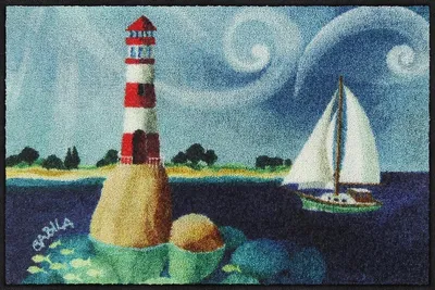 Produktbild von Salonloewe HOLIDAYS Fußmatte Wohnmatte 50 x 75 cm
