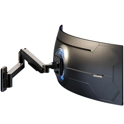 Produktbild von Monitor-Wandhalterung für 17–49 Zoll, bis 20 kg, höhenverstellbar, schwenkbar, neigbar, drehbar, VESA 75/100 mm