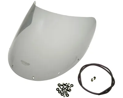 Image de Pare-brise MRA forme originale O gris fumé avec ABE pour Suzuki GSX R 750