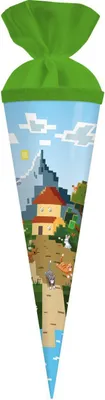 Immagine prodotto di Cono per fratelli Goldbuch Cono per la scuola My Game 35 cm con chiusura in feltro