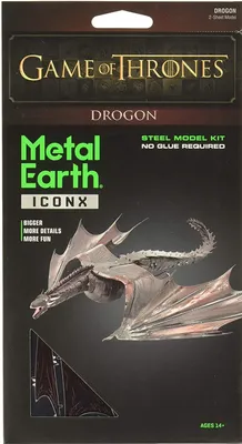 Produktbild von Metal Earth Drogon, Bausatz, Metall