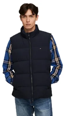 Produktbild von Tommy Hilfiger DOWN VEST Weste Herren, Blau (Desert Sky), XXL