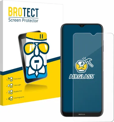 Produktbild von BROTECT Schutzglas für Nokia G20 Schutzfolie Panzer Folie Glas Display Schutz klar