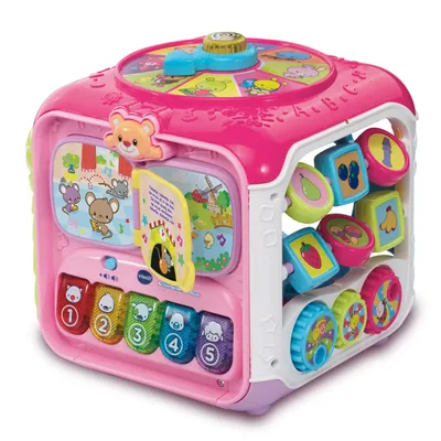 Immagine prodotto di Cubo delle attività Vtech rosa
