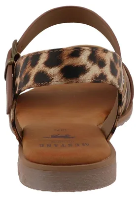 Produktbild von Mustang Damen Sandale Zierriemen Niete Schnalle 26M0072006, Größe:39 EU, Farbe:Mehrfarbig