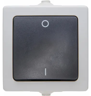 Produktbild von KOPP Feuchtraum-Schalter Nautic 565256009, grau