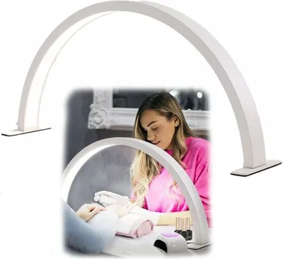 Obrázok produktu pre LED 50W kozmetická stolová lampa bez tienidla pre kozmetičky / N280 / biela
