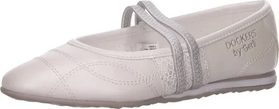 Produktbild von Dockers Spangenschuhe in weiss/weiss kombi, Gr. 40