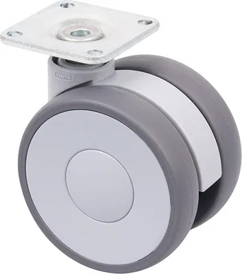 Produktbild von Linea 65mm 70kg Dunkelgraue Möbelrolle