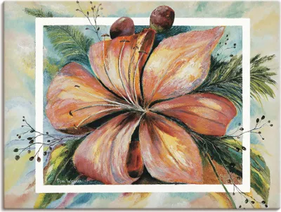 Produktbild von ARTland Leinwandbild Freesien Fantasie I Größe: 60x45 cm