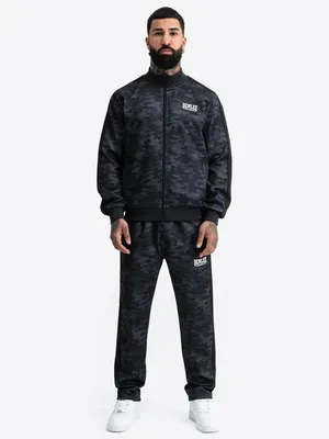 Produktbild von Herren Trainingsanzug normale Passform BELLMORE Black/Grey S BENLEE