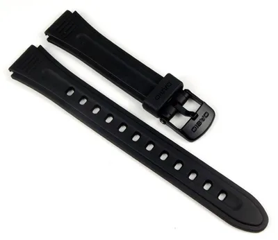 Produktbild von Casio Ersatzband Uhrenarmband Resin schwarz 15mm für LW-201 10177113