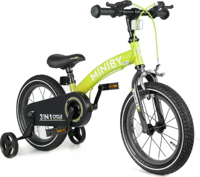 Obrázek produktu pro QPLAY Kolo Miniby 3v1 Green, věk 2-8 let