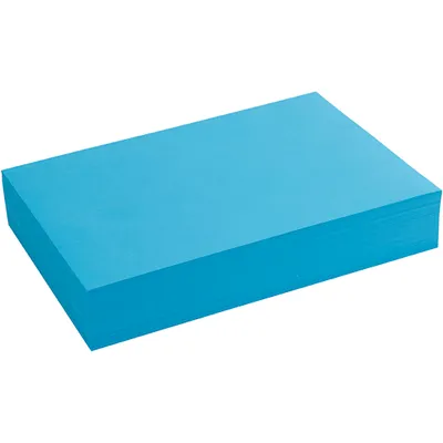 Produktbild von Clairefontaine Trophee Color 1781C Karibikblau 80g/m² DIN-A4 - 500 Blatt