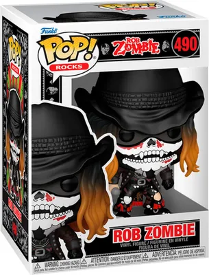 Produktbild von FUNKO POP! Vinyl Figur Music Rocks Rob Zombie 490