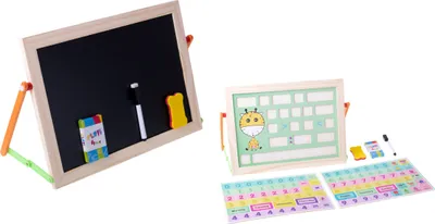 Immagine prodotto di Lavagna bifacciale per bambini 41 cm x 27 cm, KX6903