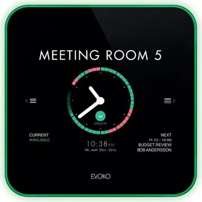Produktbild von Evoko BIAMP Evoko Liso - Raummanager - kabellos, kabelgebunden