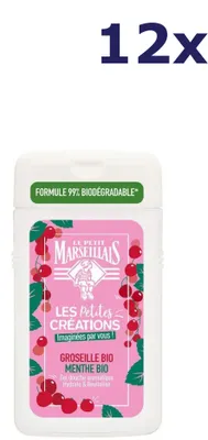 Produktbild von 12x Le Petit Marseillais Gel douche - 250ml - Menthe BIO
