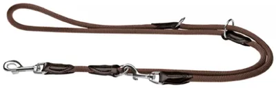 Obrázek produktu pro Hunter Training leash Freestyle, Pes, Výcvikové vodítko, Hnědá, Kabel, Jednobarevný, Nylon