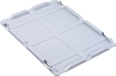Produktbild von Auflagedeckel Eurobox NextGen | HxBxT 1,5x30x40cm | Grau | Eurobehälter, Transportbox, Transportbehälter, Stapelbehälter