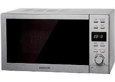 Produktbild von Sencor SMW 6022, Arbeitsplatte, 20 l, 800 W, Eingebautes Display, Tasten, Drehregler, Edelstahl