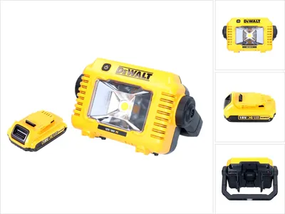 Image de DeWalt DCL 077 Projecteur de travail à LED 12 V 18 V 2000 lm IP54 + 1x batterie 2,0 Ah - sans chargeur