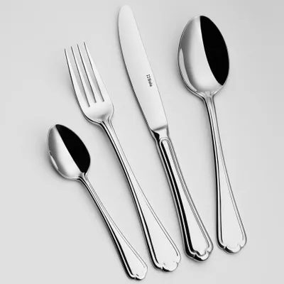 Image de Ménagère 6 personnes 77 pièces en inox Château