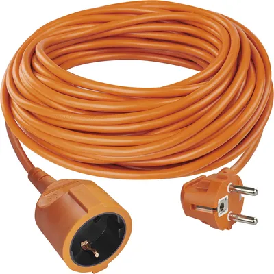 Zdjęcie produktu dla Przedłużacz EMOS 30 m Schuko, przedłużacz zasilania do wnętrz IP20, H05VV-F3G 1,5 mm2, P01230R
