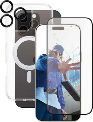 Immagine prodotto di PanzerGlass CARE by PG3-in-1 Ceramic iPhone16P 6.9 (B1328+2856+1282)