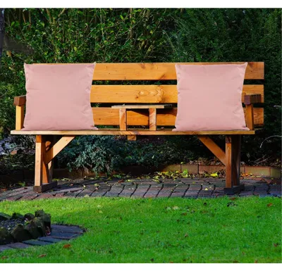 Produktbild von Annas Kollektion Outdoor-/Garten-Kissen - altrosa - 45 x 45 cm