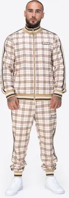 Produktbild von Herren Trainingsanzug schmale Passform CAMROSS Sand/Brown/Ecru 3XL Lonsdale
