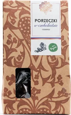Produktbild von Johannisbeeren in dunkler Schokolade 100g - Schronisko Bukowina