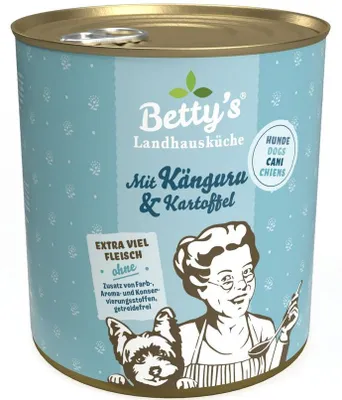 Immagine prodotto di Bettys 800gx6 Känguru&Kartoffel Katze