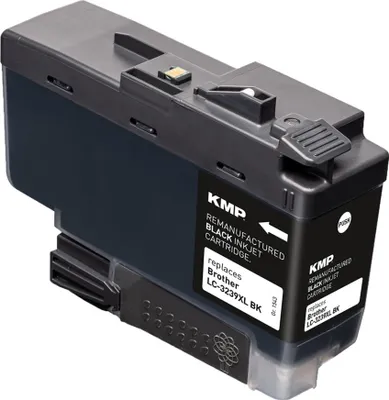 Produktbild von KMP Tintenpatrone passend für Brother LC3239XLBK Black