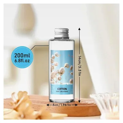 Produktbild von Raumduft Nachfüller, 200ml Baumwolle für Duftdiffusoren