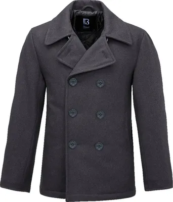Produktbild von Brandit Pea Mantel Grau 5XL Mann Grau 5XL