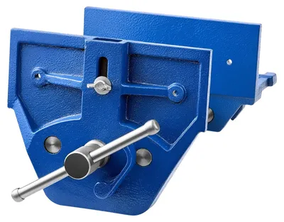 Produktbild von Schnellspanner Schraubstock für Holzbearbeitung, 22,86 cm Backenbreite, Schraubstock, 25,9 cm Backenöffnung, Gusseisenkonstruktion