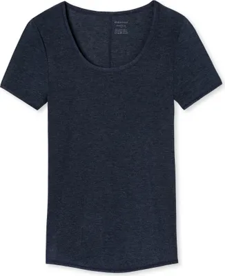 Produktbild von Schiesser Damen Shirt 1/2 Arm Gr. XXL  nachtblau