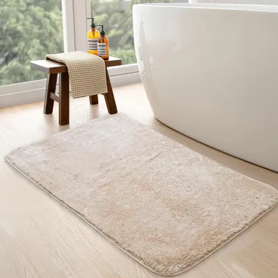 Obrázek produktu pro Protiskuzová podložka do koupelny a sprchy, béžová, 80x150 cm