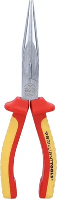 Produktbild von Brilliant Tools VDE Flachrundzange, 208 mm