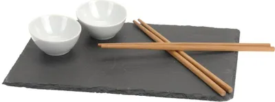 Produktbild von Sushi-Servierset für 2 - komplett mit 7 Zubehörteilen